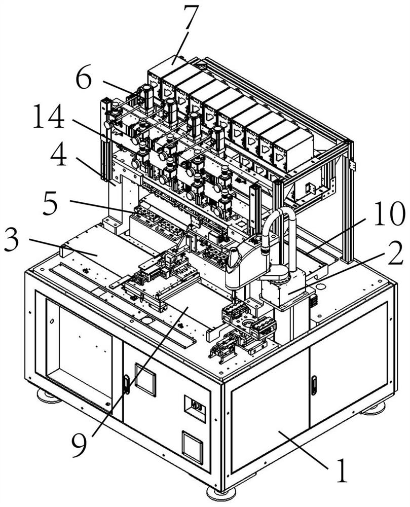 A kind of air tightness testing equipment and testing method thereof