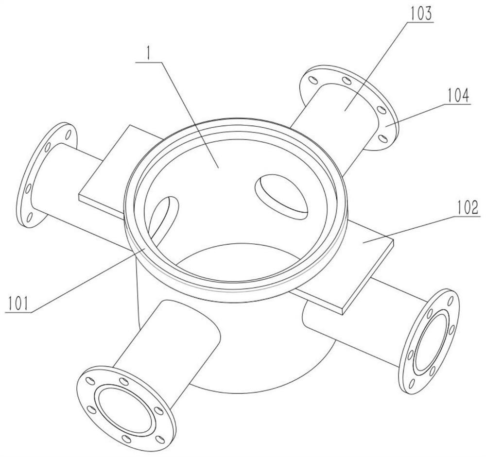 Multi-circulation-hole type safety cut-off flat valve