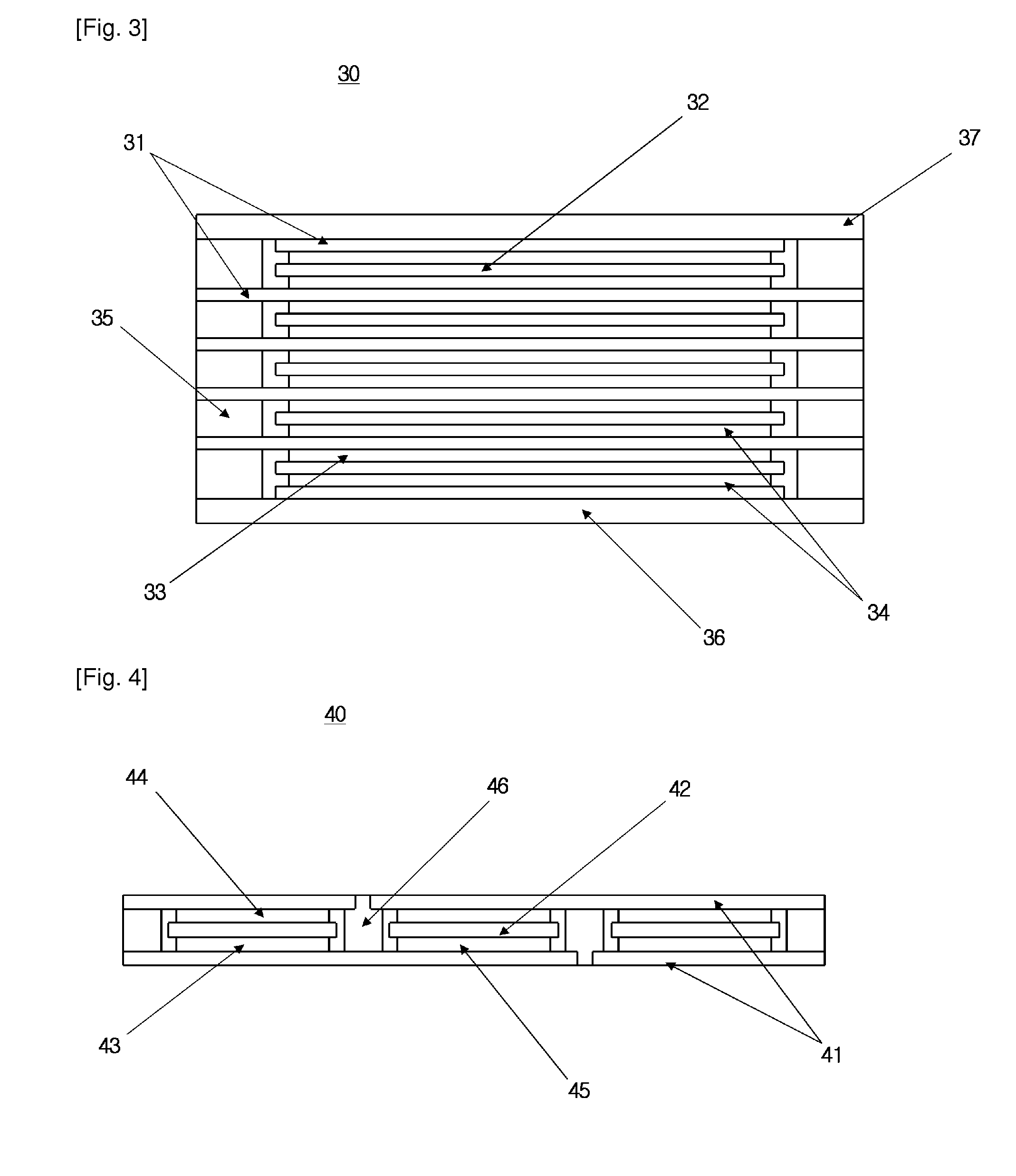 Electrochemical cell having quasi-bipolar structure