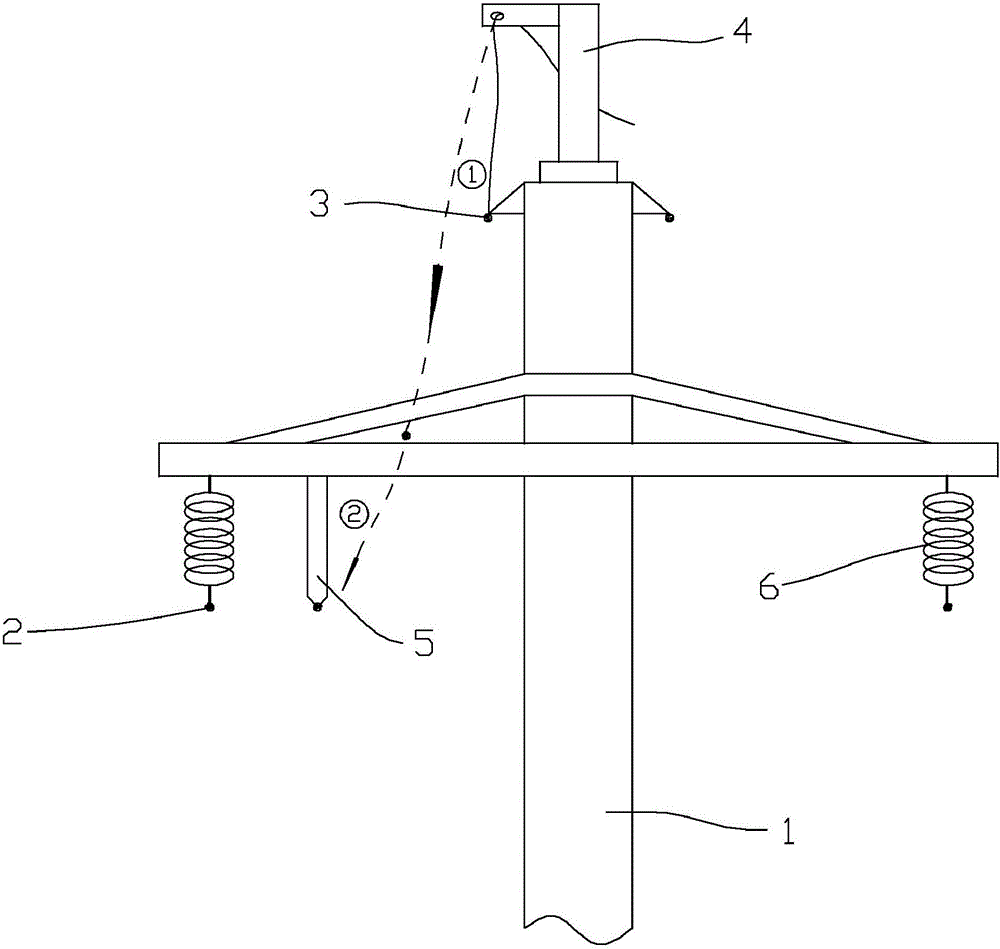 Method for repairing break strand of overhead ground wire