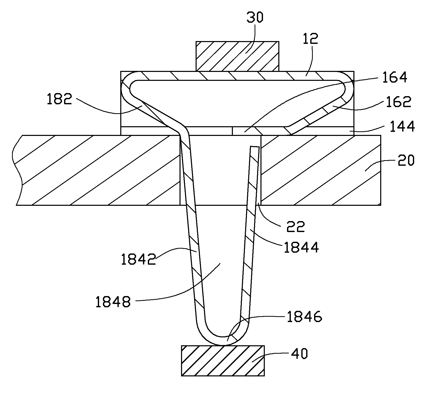 Elastic sheet structure