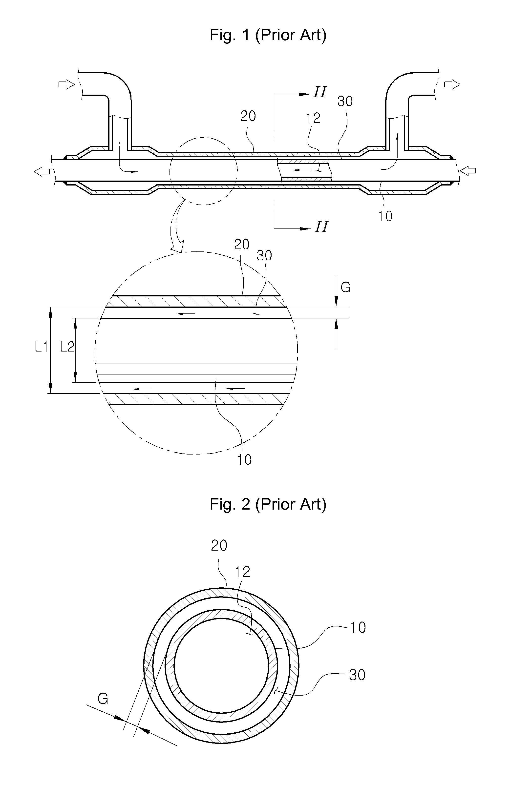 Double Pipe Type Heat Exchanger and Method for Manufacturing the Same