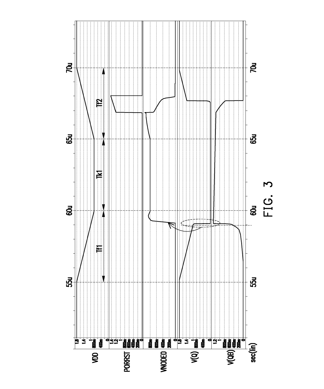 Power-on reset signal generating apparatus and voltage detection circuit thereof