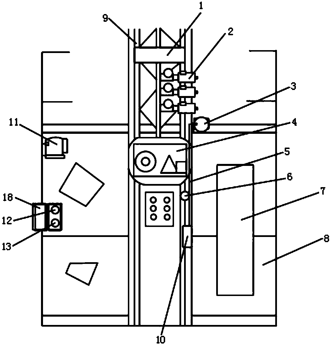 Elevator capable of being conveniently installed for building engineering