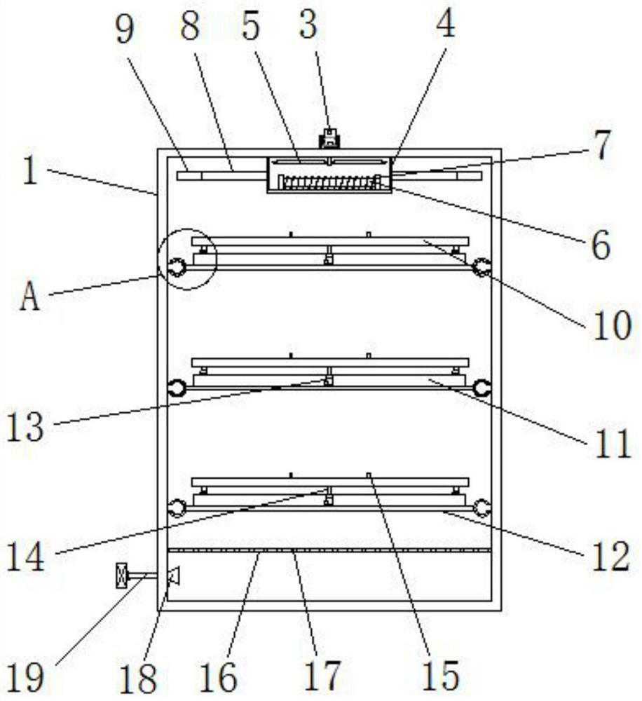 Viable bacteria cultivation and test device for medical examination