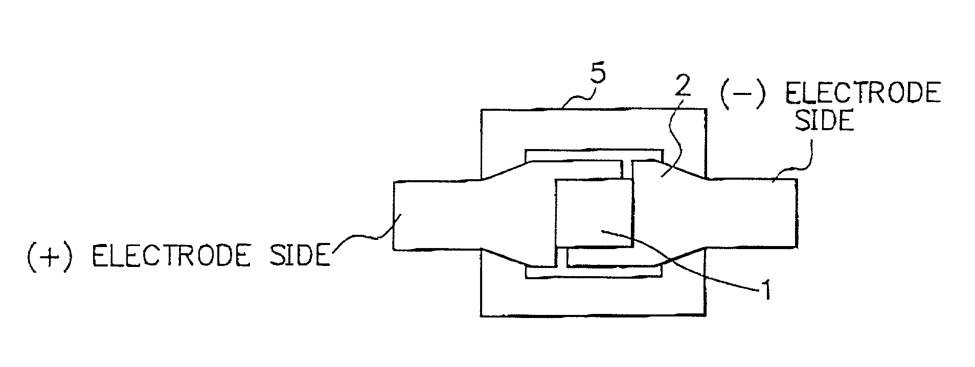 Mounting structure and mounting method of a photovoltaic element, mounting substrate for mounting a semiconductor element and method for mounting said semiconductor element on said mounting substrate