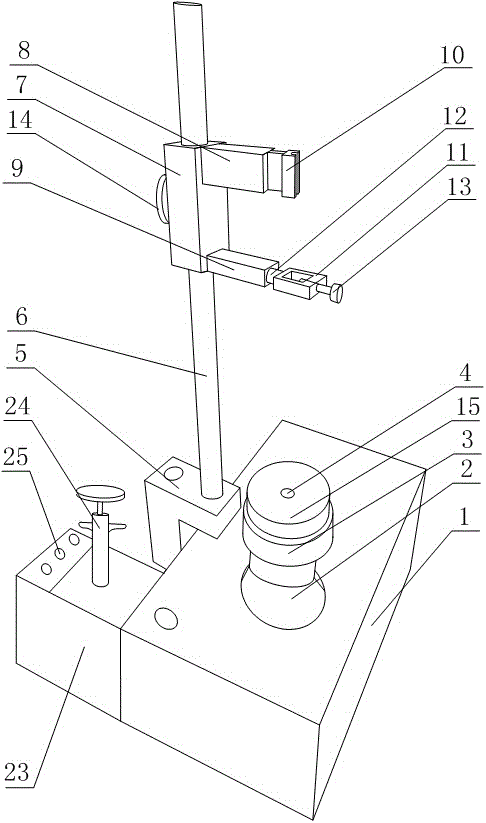 Easily distinguishable welding line detection device for electronic tube welding line