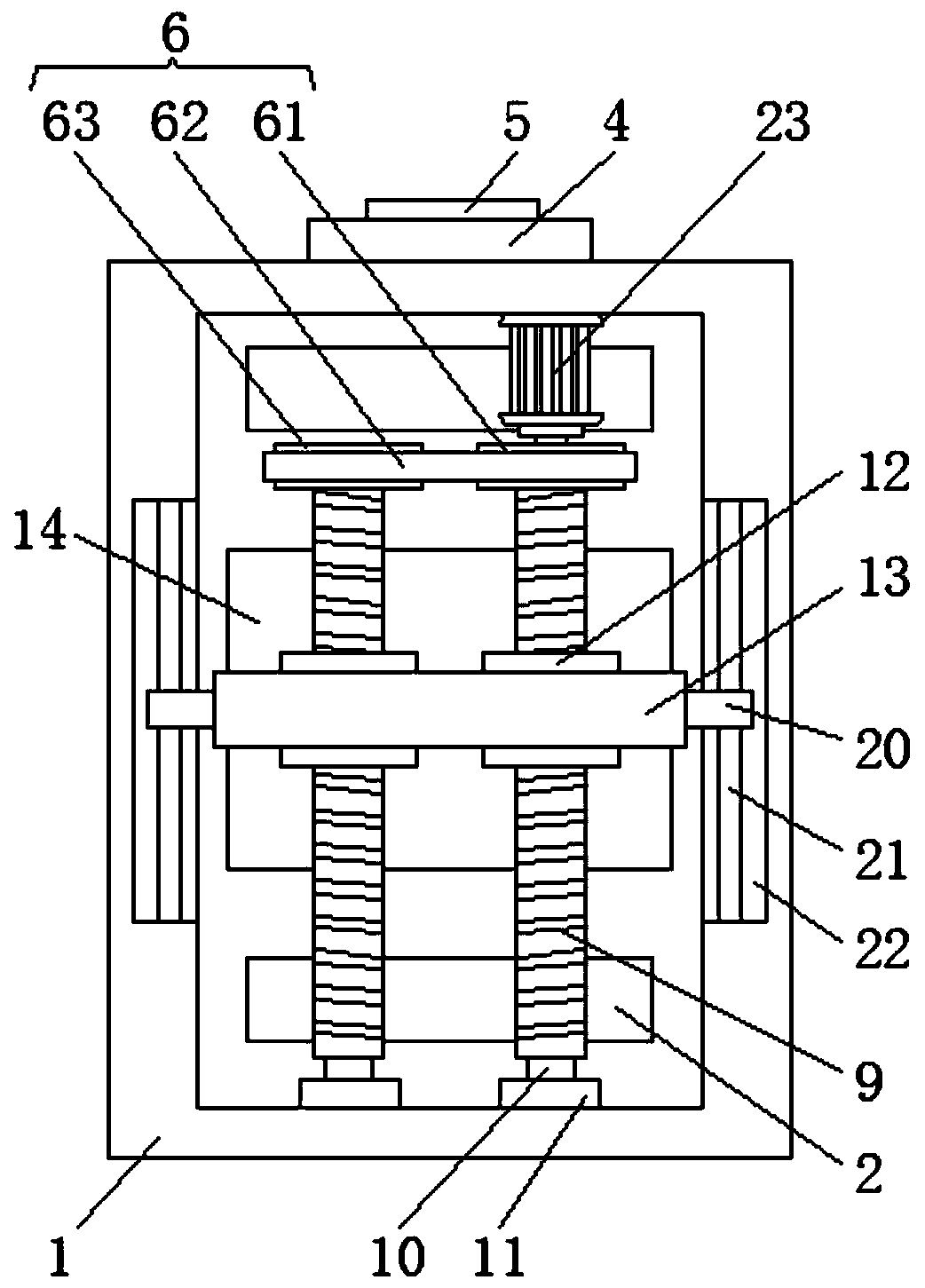 Voltage regulation device for motor
