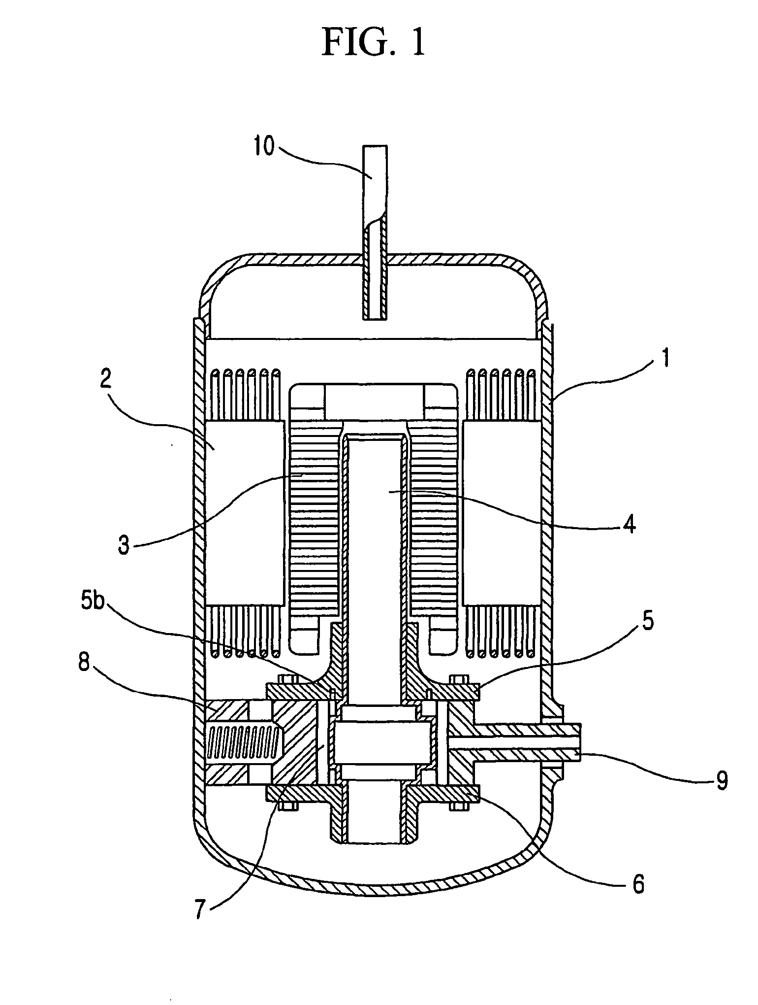 Method for manufacturing flange for compressor