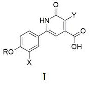 2-oxo-1,2-dihydropyridine-4-carboxylic acid compounds