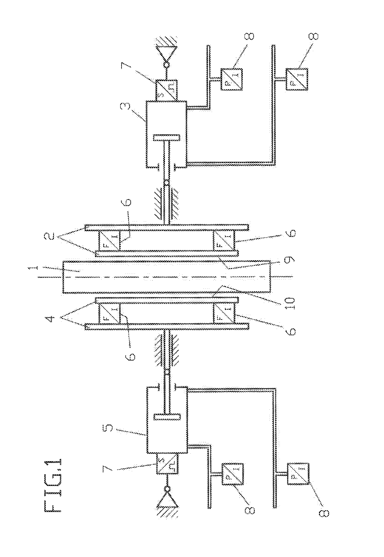 Method for controlling side guides of a metal strip