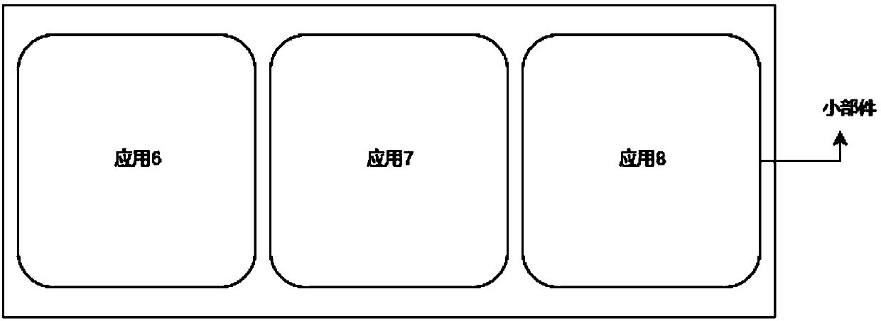 Application interface display method and device, display device and storage medium