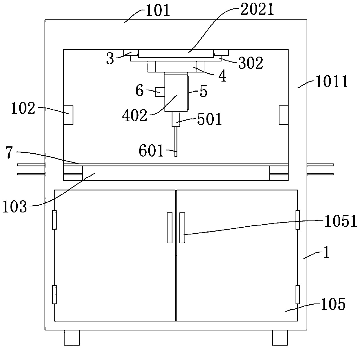 Automatic programming device for chips