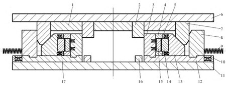 Flanging die for non-standard hole of air conditioner fin