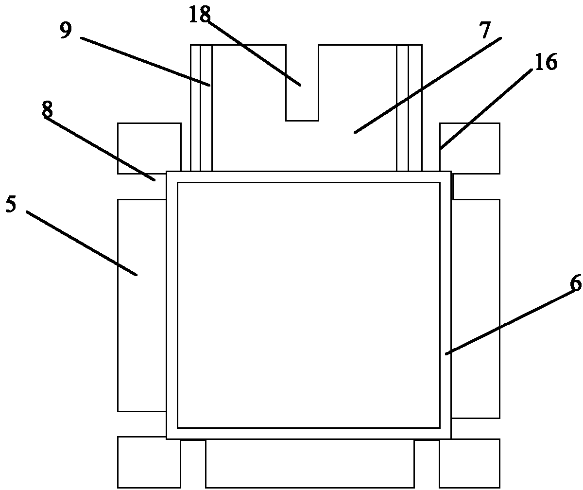 Coiling fixture, with air channel supporting bar positioning function, of iron-core-type electric reactor