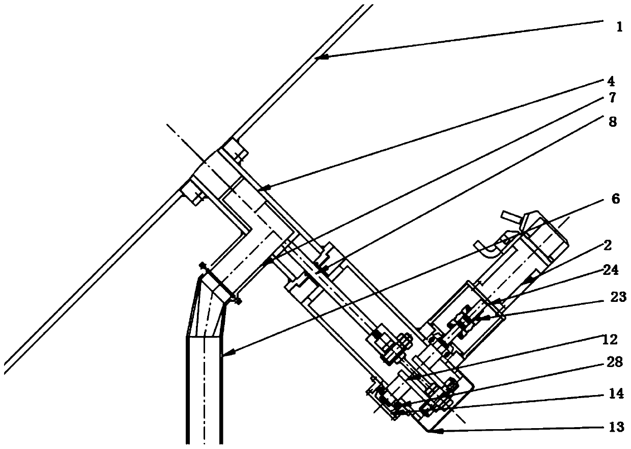 Automatic sampling device for powdery or granular materials