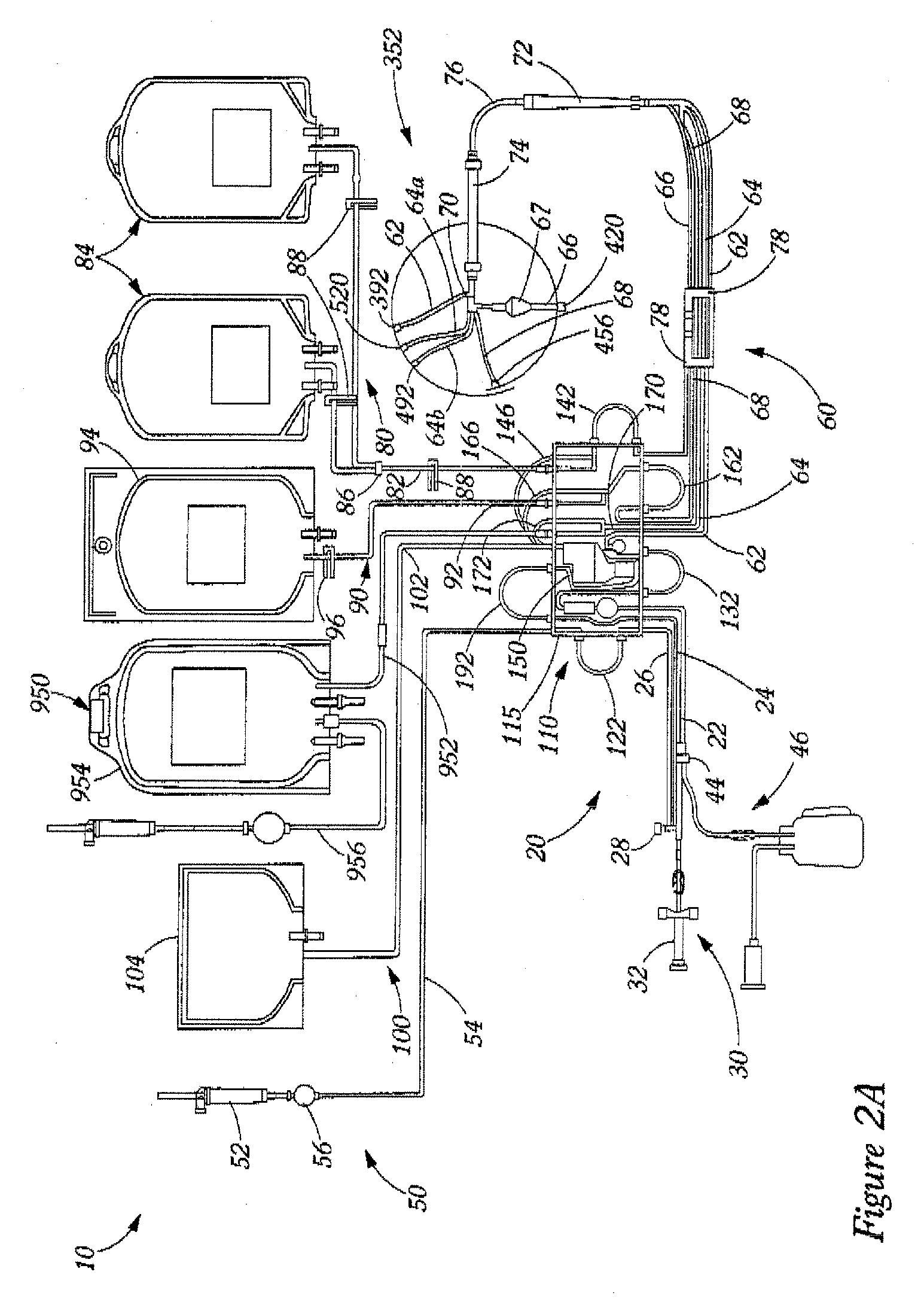 Extracorporeal Blood Processing Methods With Return-Flow Alarm