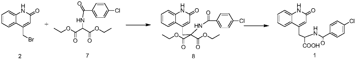 Method for synthesizing rebamipide