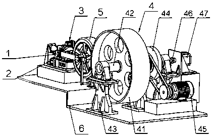 Performance detection system of electric automobile hub motor