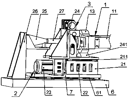 Performance detection system of electric automobile hub motor