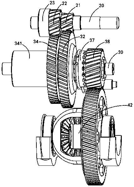 Gearbox for automobile