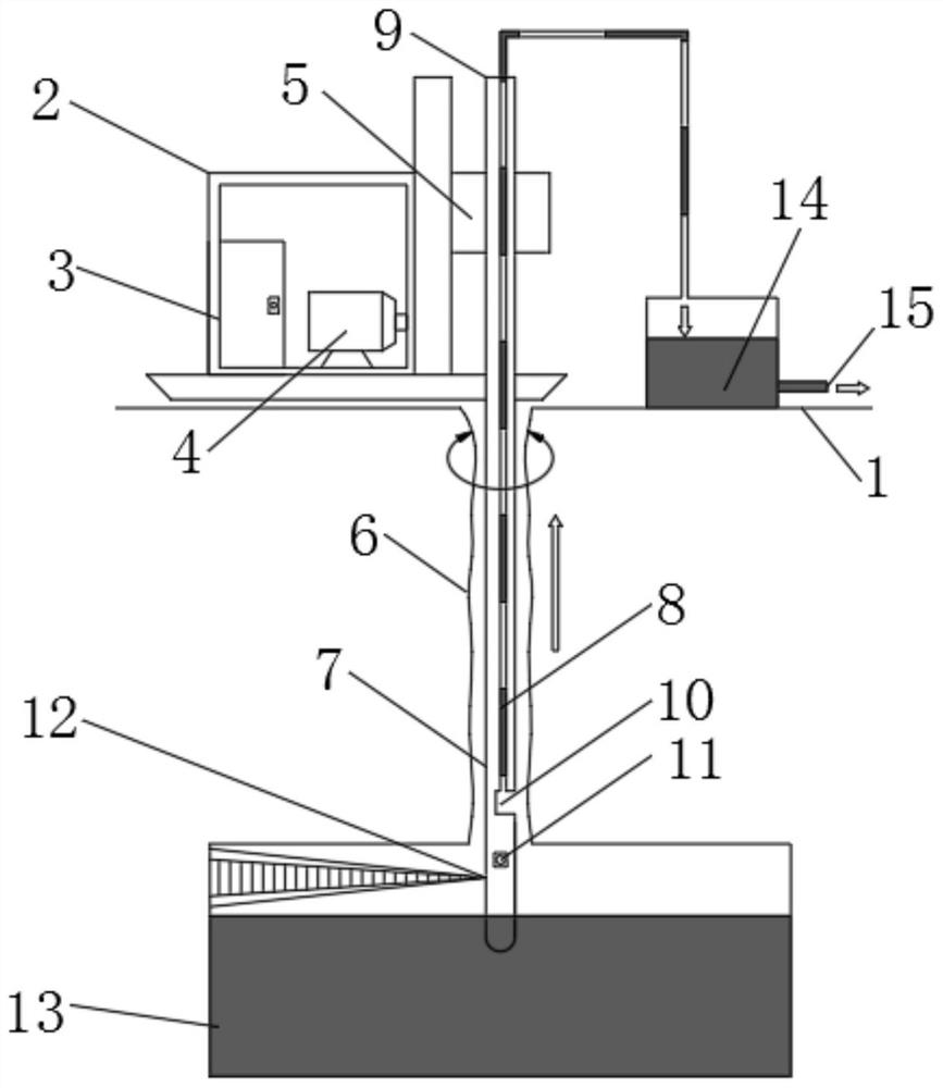 Construction device for short-distance overpass building