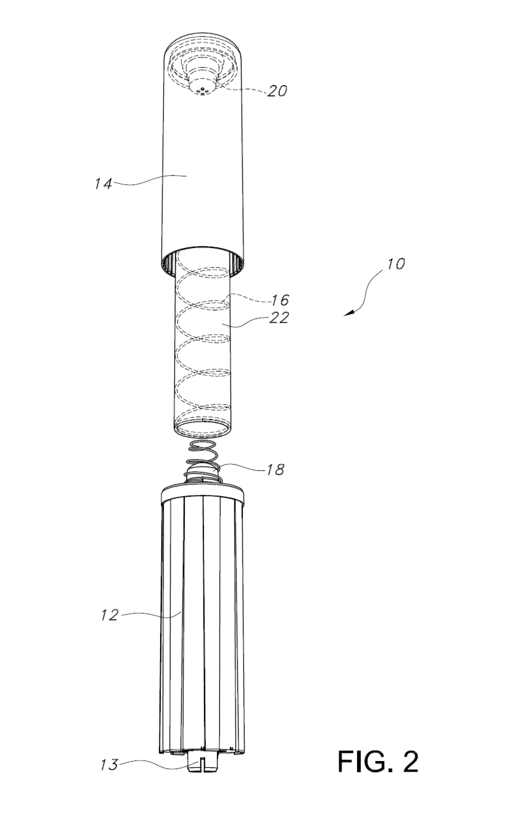 Telescoping spring assembly for mattresses and the like