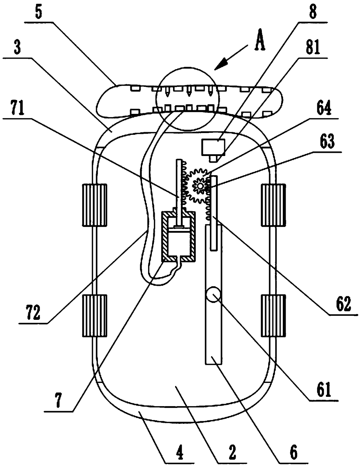 Automobile safety protection device