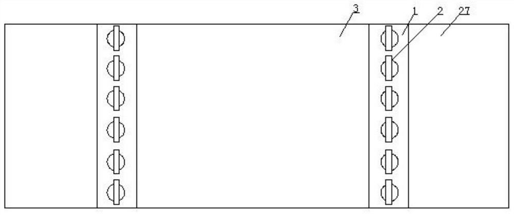 Temporary vehicle passing device for municipal engineering during road construction