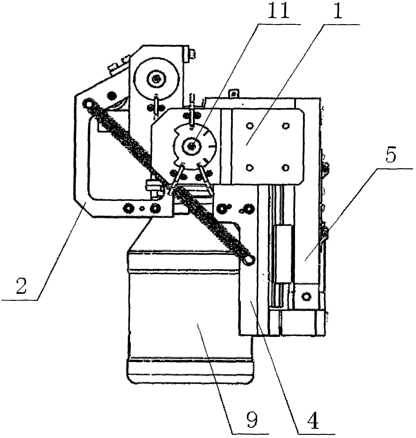 Fully-sealed automatic dissolving and guiding device of dialysis agent