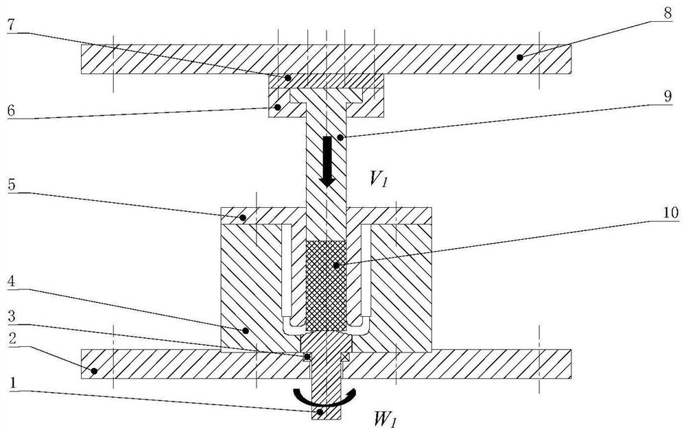A twist-extrusion composite strong-plastic forming method and process device