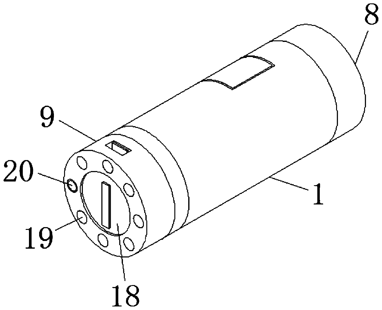 Electronic temperature sensing water cup