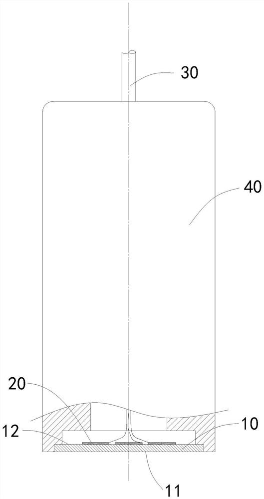 A probe, system and method for monitoring corrosion damage of pressure pipeline