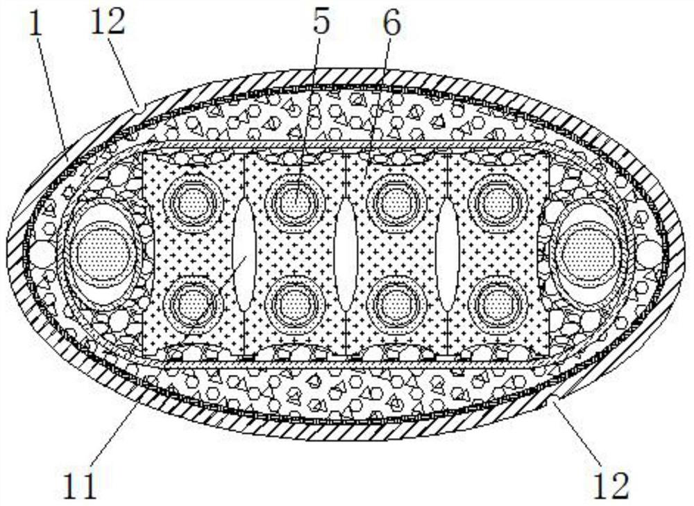 A nuclear radiation-resistant mobile cable for cranes