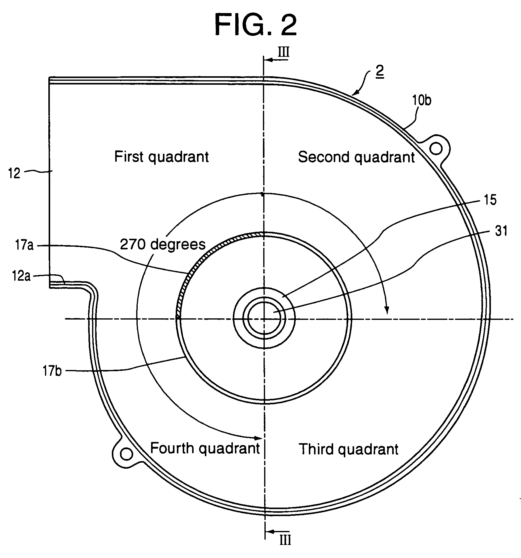 Centrifugal fan and casing thereof