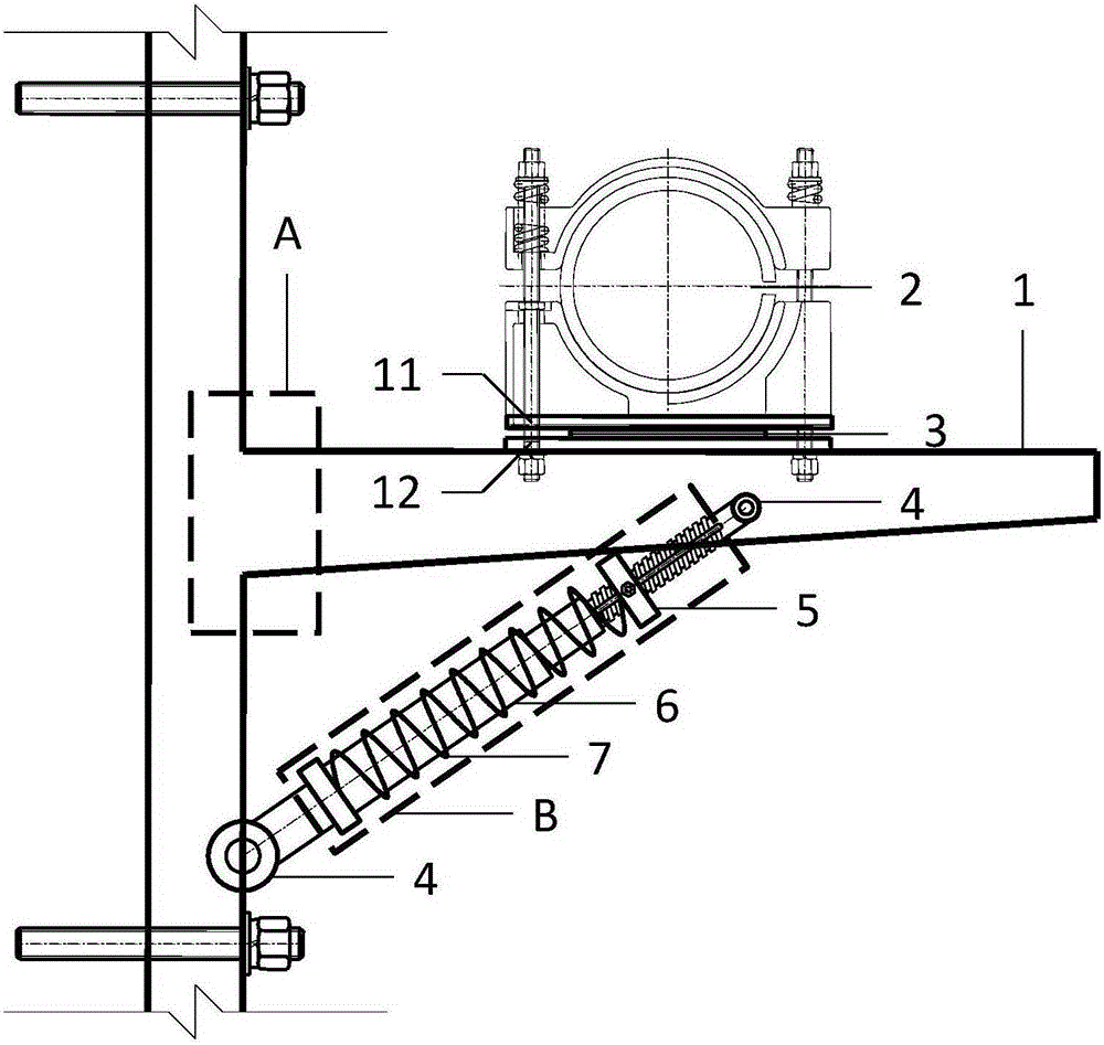 Vibration isolation and reduction bracket for cable structures