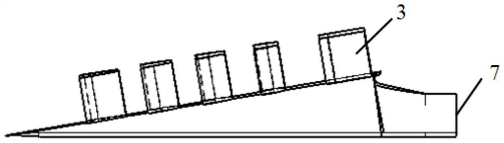 Ventilation cooling air inlet channel for improving air inlet efficiency of NACA port