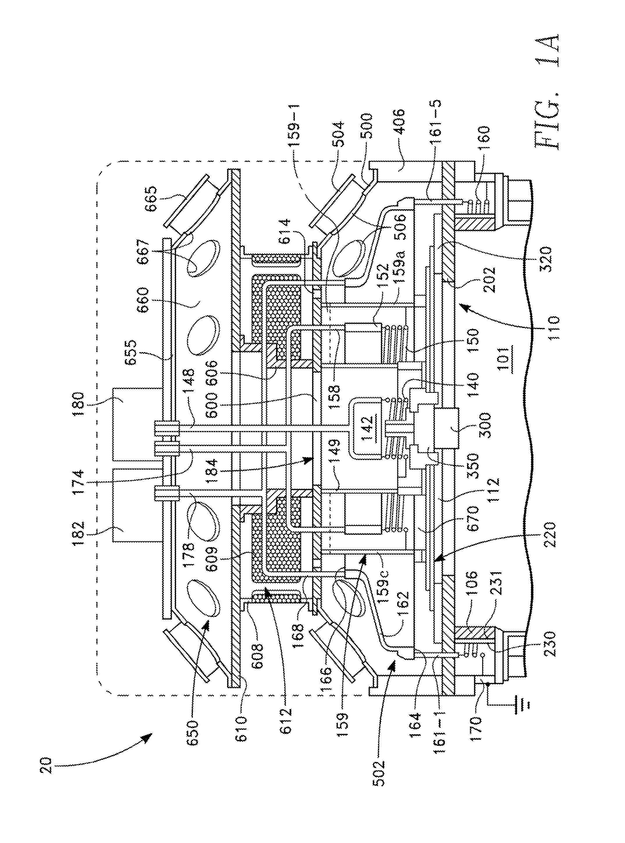 Symmetrical inductively coupled plasma source with symmetrical flow chamber