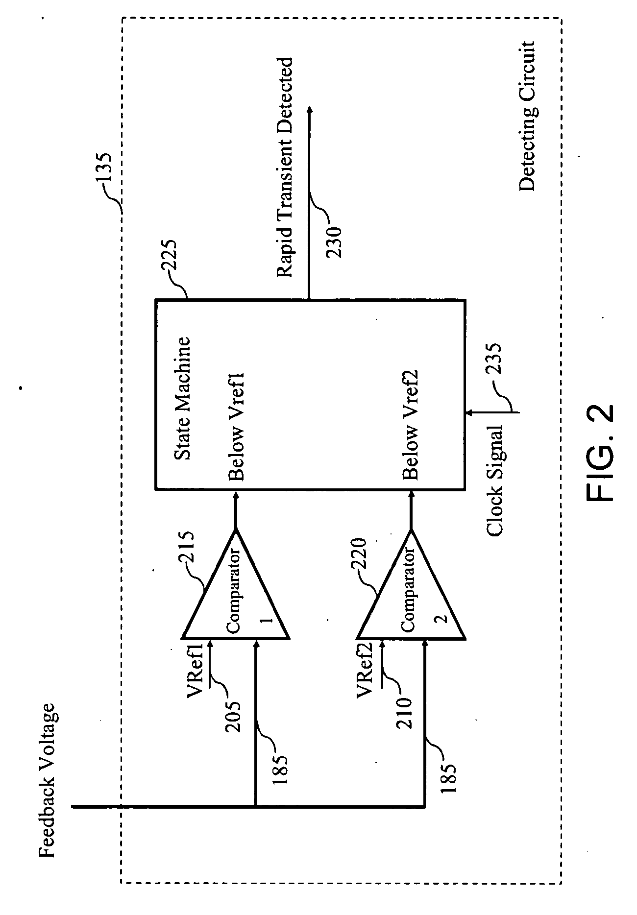 Transient recovery circuit for switching devices