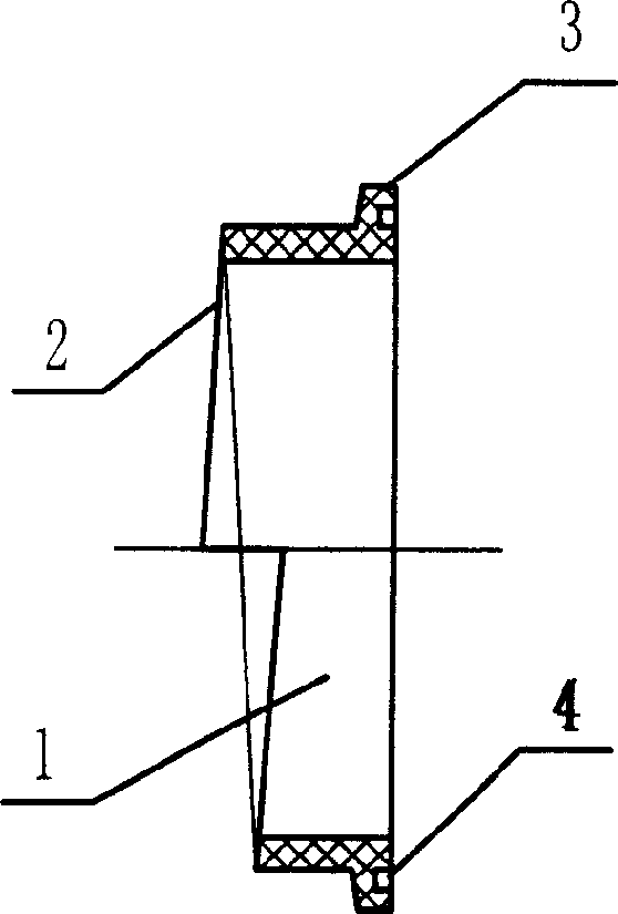 Plain end screw pipe and processing method thereof