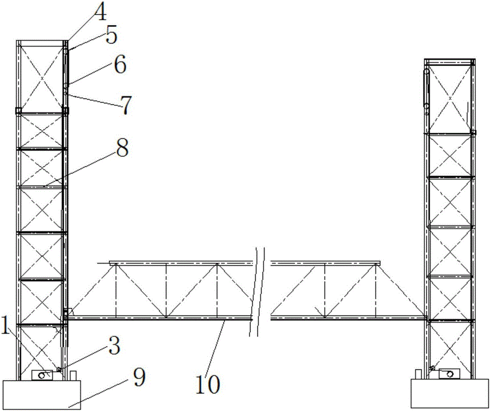 Lifting mechanism and lifting system based on lifting mechanism for large structural part
