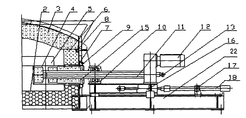 Water internal cooling delivery plate blank roller way with heat preservation device