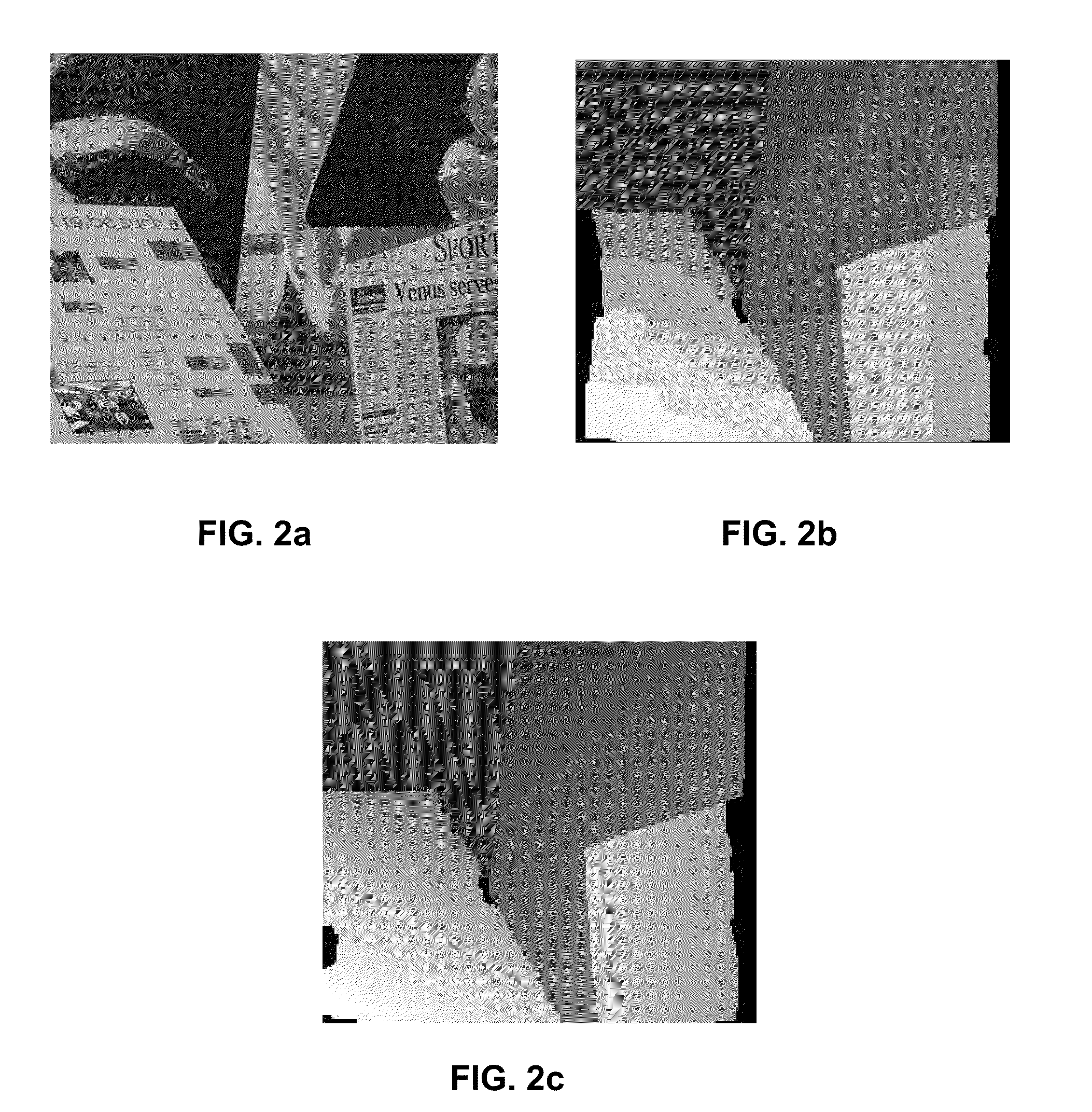 Method and system for forming a panoramic image of a scene having minimal aspect distortion