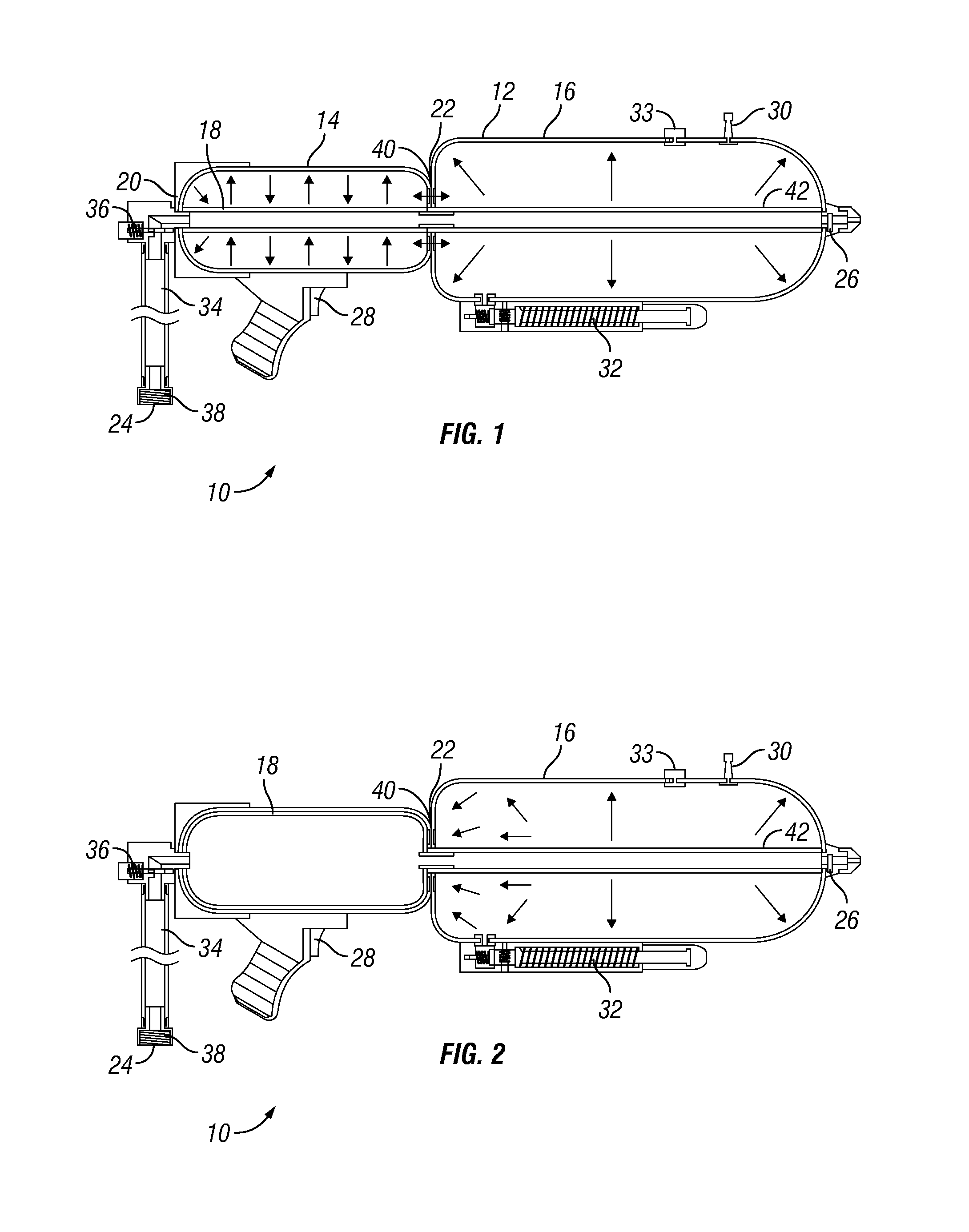 Toy water gun apparatus