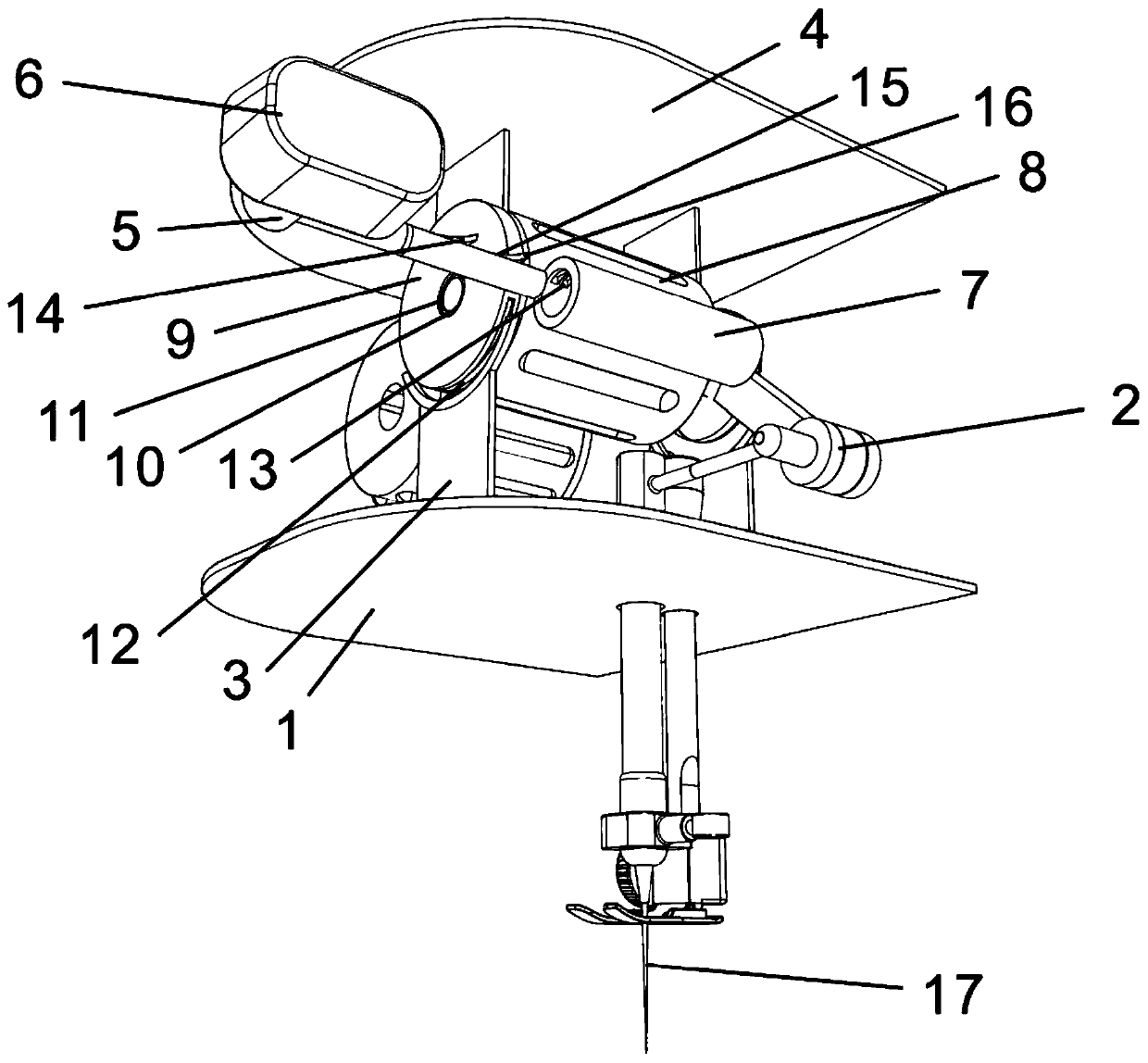 Handheld paper embroidery packing machine