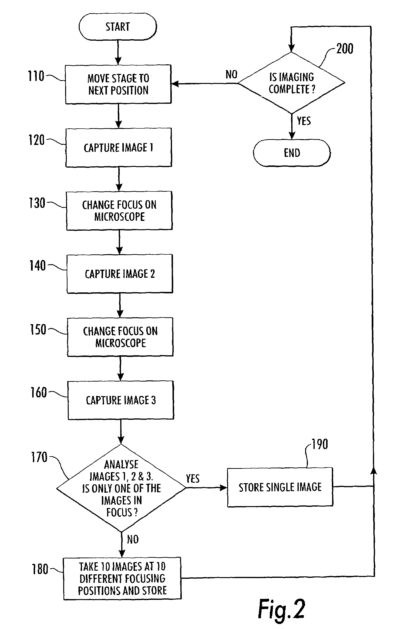 Microscopy imaging system and method