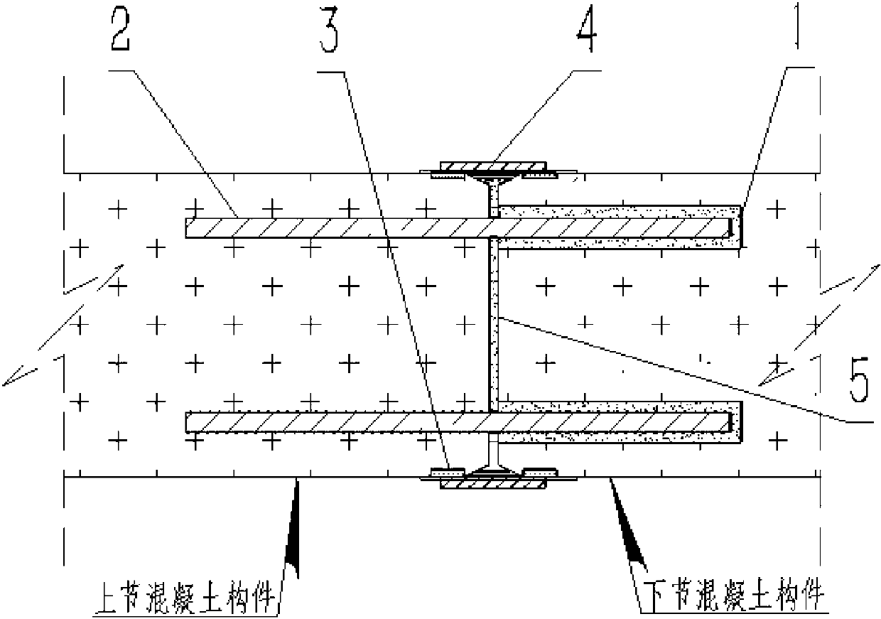 Precast concrete component butting structure and butting method thereof