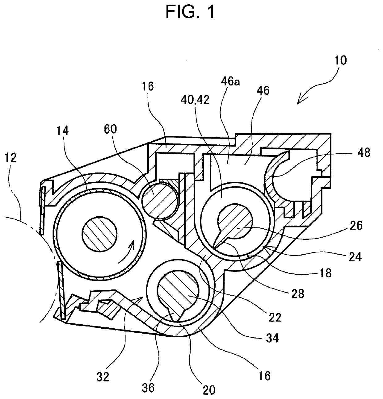 Developing device