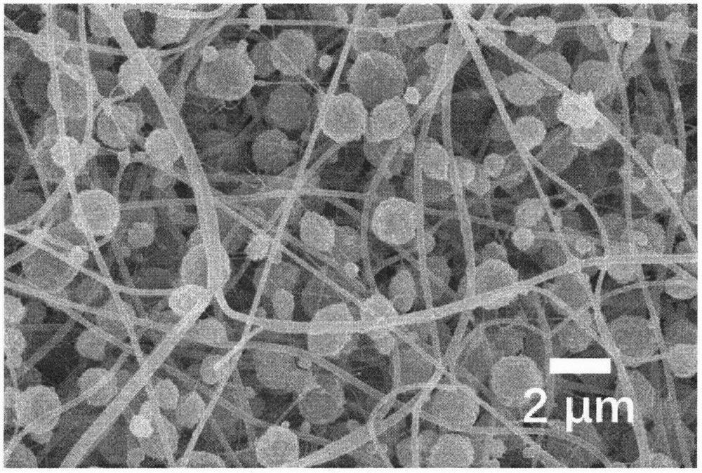 Bulk-phase super-hydrophobic nanofiber membrane for membrane distillation and preparation method of bulk-phase super-hydrophobic nanofiber membrane