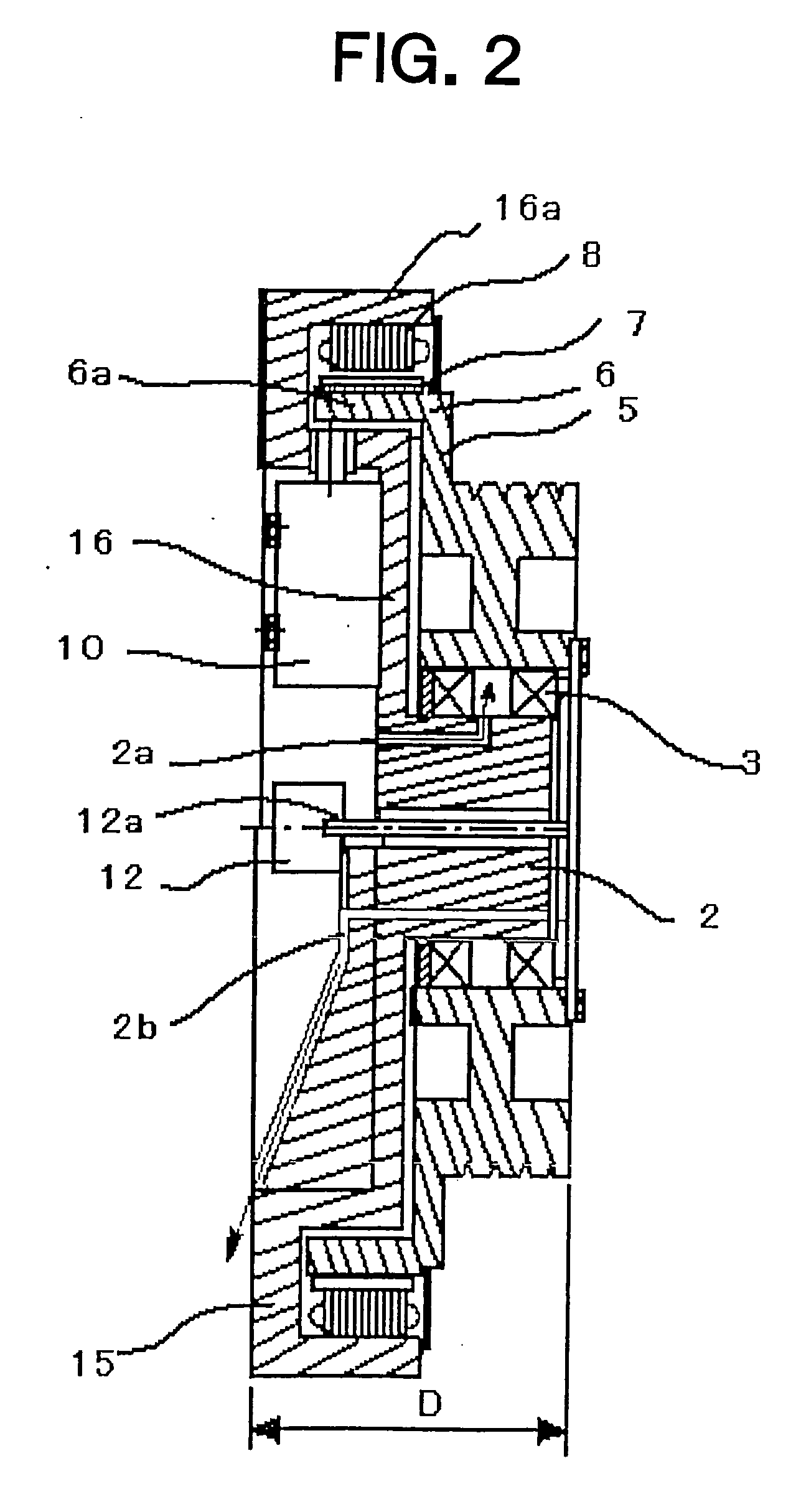 Host and motor for elevator